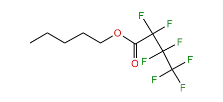 Pentyl 2,2,3,3,4,4,4-heptafluorobutanoate